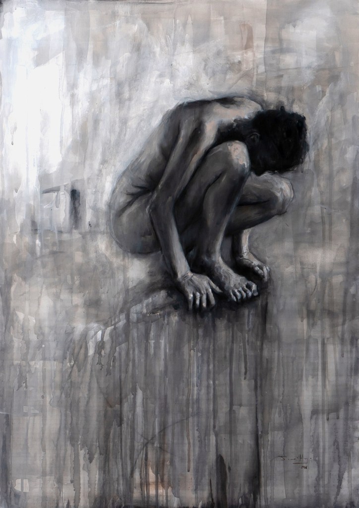 Edge by Jodi Hugo
For sale 
Price:
€750,-
Materials:
acrylic, charcoal 
Size:
59.5x84x3 cm (w/h/d) 
Year:
2016 